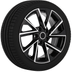 4x ROUES 17 Hiver SKODA OCTAVIA MK2 A5 1Z OCTAVIA5 MK2 A5  Bridgestone 205/50 R17