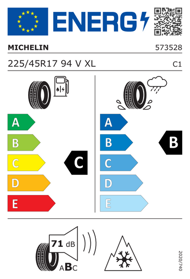Pneus Michelin CROSSCLIMATE 2 XL FR 225/45 R17 94V