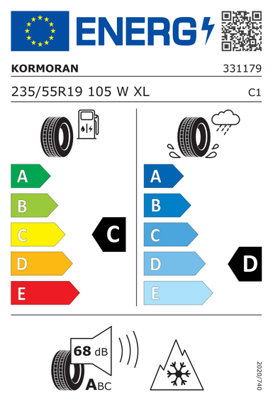 Pneus Kormoran ALL SEASON SUV XL 235/55 R19 105W