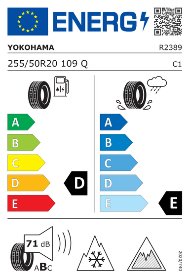 Anvelope Yokohama iceGUARD G075 255/50 R20 109Q