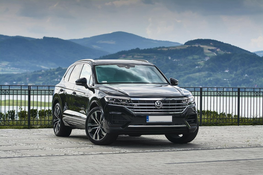 4x Felgi 20 m.in. do VW Golf R R-Line Phateon R32 Tiguan Allspace Touareg II CR - B5333 (A5590)