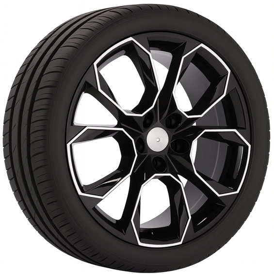 4x ROUES 17 Hiver SKODA OCTAVIA MK2 A5 1Z Continental 205/50 R17