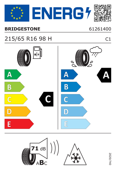 4x RODAS 16 Inverno MG HS I AS23 FL Bridgestone 215/65 R16