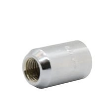 Fixing nut M12x1.5 / narrow ampoule pass-through / chrome-plated / I17