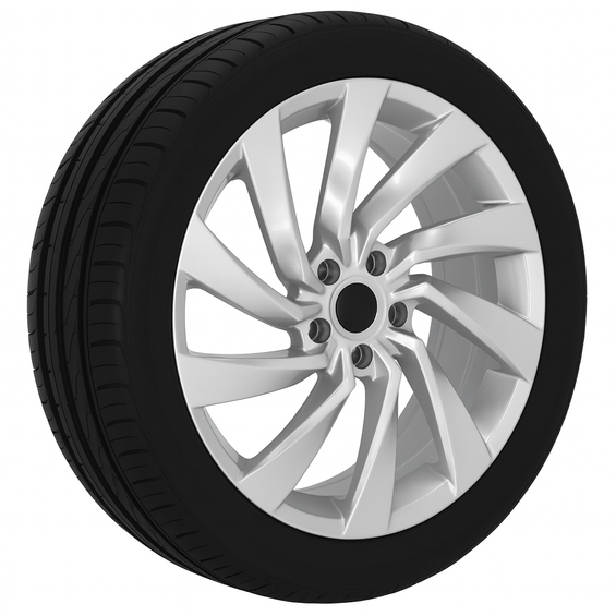 4x RUOTE 19 Invernali VW TAYRON II DN TIGUAN ALLSPACE AD BW Michelin 255/45 R19