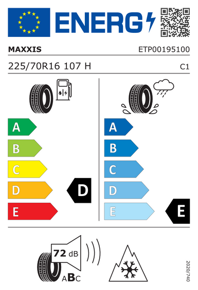 Pneumatiky Maxxis MA-SW XL 225/70 R16 107H