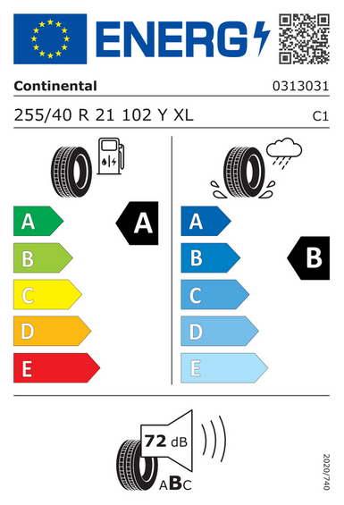 Anvelope Continental EcoContact 6 Q XL FR * 225/45 R19 96W
