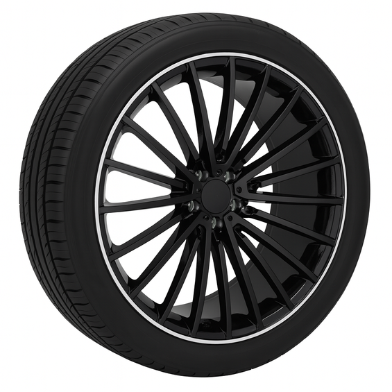 4x ROUES 22 Hiver MERCEDES EQS V297 Continental 265/35 R22