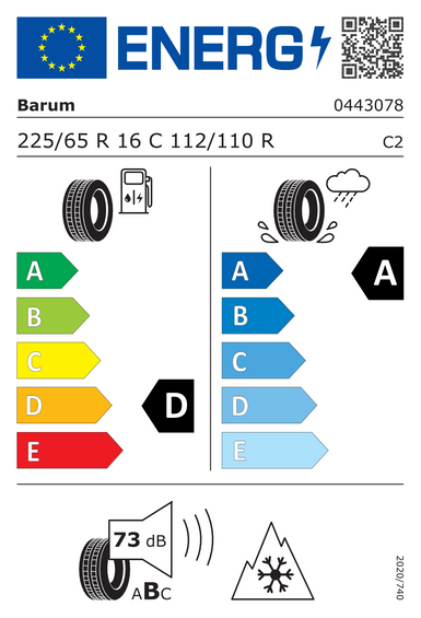 Pneumatici Barum Vanis AllSeason 225/65 R16 112R