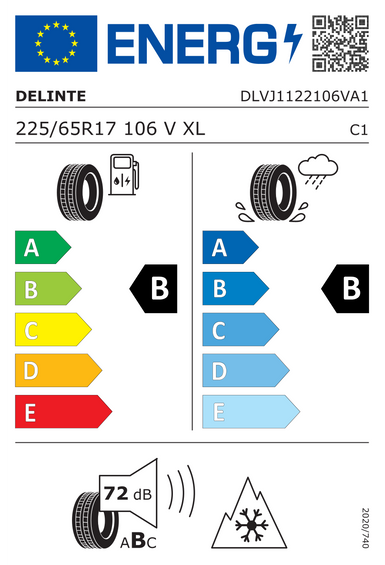 Neumáticos Delinte AW7 225/65 R17 106V