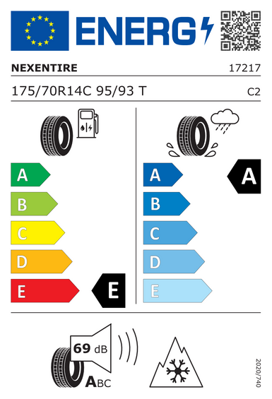 Neumáticos Nexen WINGUARD WT1 175/70 R14 95T