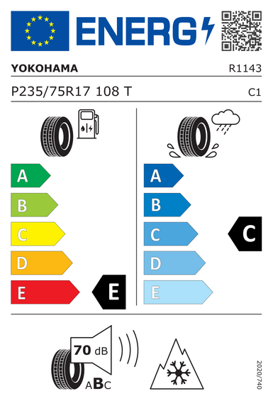 Anvelope Yokohama GEOLANDAR A/T G015 OWL 235/75 R17 108T