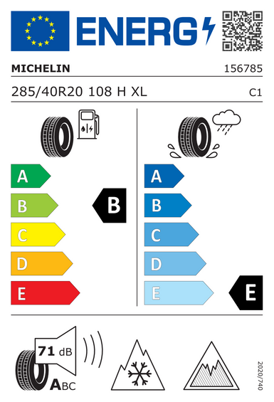 Neumáticos Michelin X ICE SNOW SUV XL 285/40 R20 108H