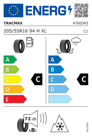 4x RODAS 16 Inverno AUDI A4 B7 A4 B5 Tracmax 205/55 R16