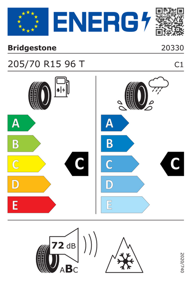 Neumáticos Bridgestone DUELER ALL TERRAIN A/T002 205/70 R15 96T