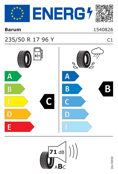 Anvelope Barum BRAVURIS 5HM FR 235/50 R17 96Y