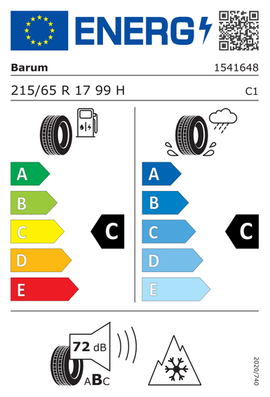 4x RODAS 17 Inverno HYUNDAI TUCSON III TL Barum 215/65 R17