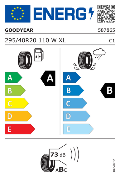 Pneumatiky Goodyear EAGLE TOURING XL MGT 295/40 R20 110W
