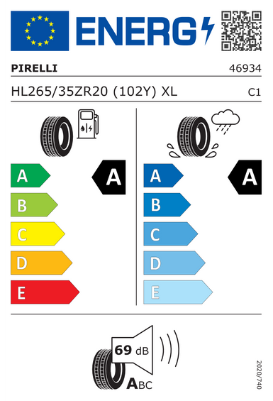 Ελαστικά Pirelli ZERO (PZ5) 265/35 R20 102Y