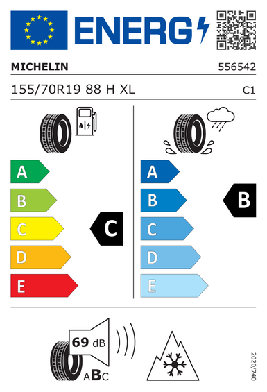 Pneumatici Michelin CROSSCLIMATE 2 XL 155/70 R19 88H