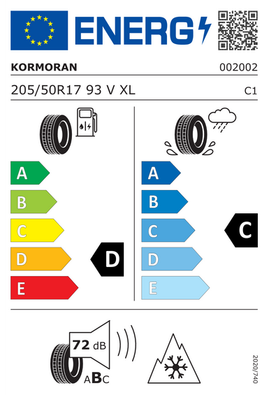 4x RUEDAS 17 Invierno BYD DOLPHIN PLUS Kormoran 205/50 R17