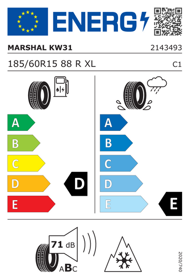 Anvelope Marshal IZEN KW31 185/60 R15 88R