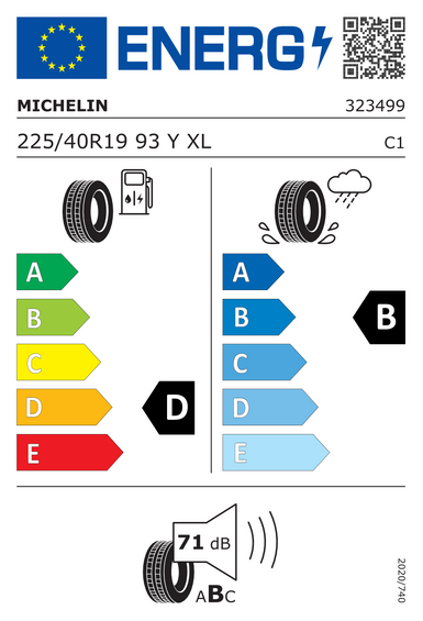 Anvelope Michelin PILOT SPORT 4S XL FR GOE 225/40 R19 93Y
