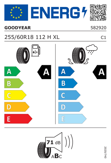 Pneus Goodyear EAGLE F1 ASYMMETRIC 3 SUV XL AO 255/60 R18 112H