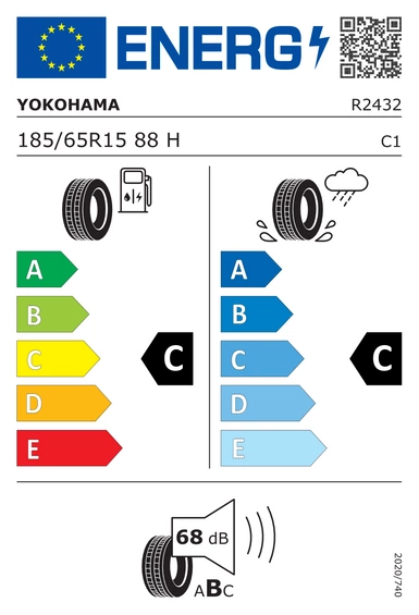 Neumáticos Yokohama BluEarth-Es ES32 185/65 R15 88H