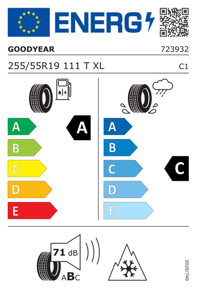 Pneus Goodyear ULTRAGRIP PERFORMANCE 3 255/55 R19 111T