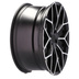 4x jantes 16 s'intégrer dans SMART Brabus Forfour II Fortwo III - B1449