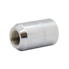 Mounting nut M12x1.25 / narrow ampoule pass-through / chrome-plated / I17