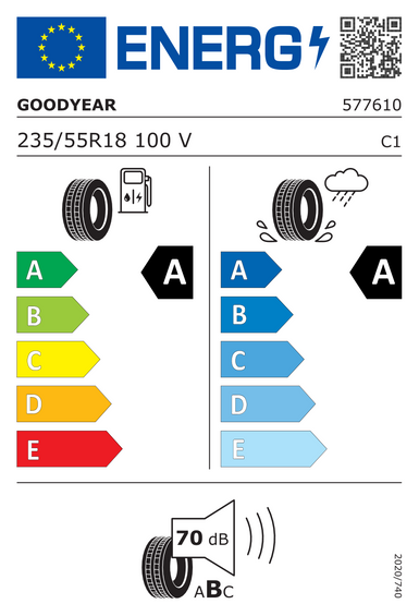 Anvelope Goodyear EAGLE F1 ASYMMETRIC 3 SUV AO1 235/55 R18 100V
