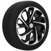 4x RUOTE 17 Invernali TOYOTA ALPHARD II AH20 Continental 215/60 R17