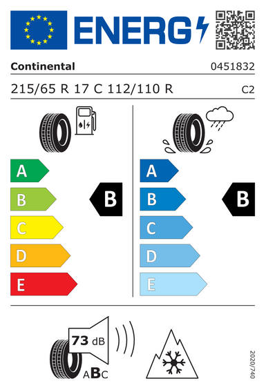 Opony Continental VanContact A/S Ultra 215/65 R17 112R