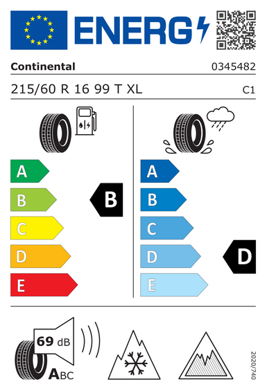 Neumáticos Continental VikingContact 8 215/60 R16 99T